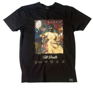 Juren brand graphic tee 2023 new release black